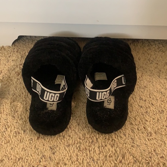 FLUFF YEAH SLIDE UGG sandal slippers - Picture 3 of 5